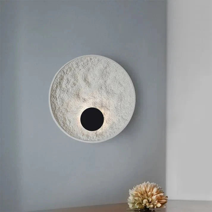 Ronde Maanbol Wandlamp