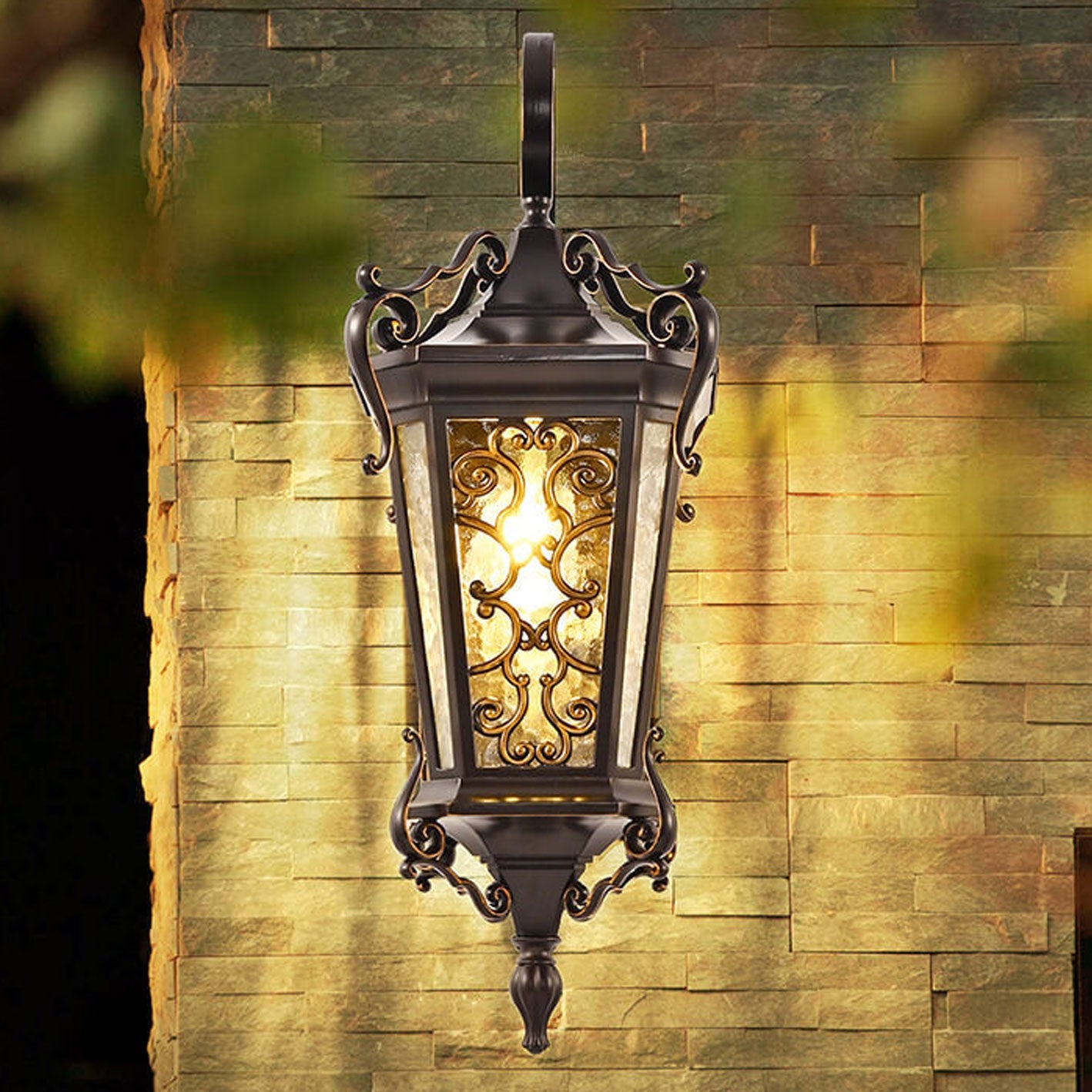 Europese Palace Outdoor Waterdichte 1-lichts Wandlamp