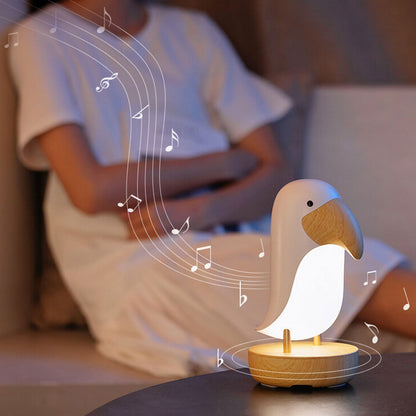 Creative Bird Usb Oplaadbare Bluetooth Nachtlamp Tafellamp