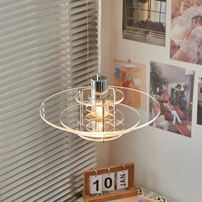 Moderne Ufo-Vormige Kroonluchter Vintage Hanglamp