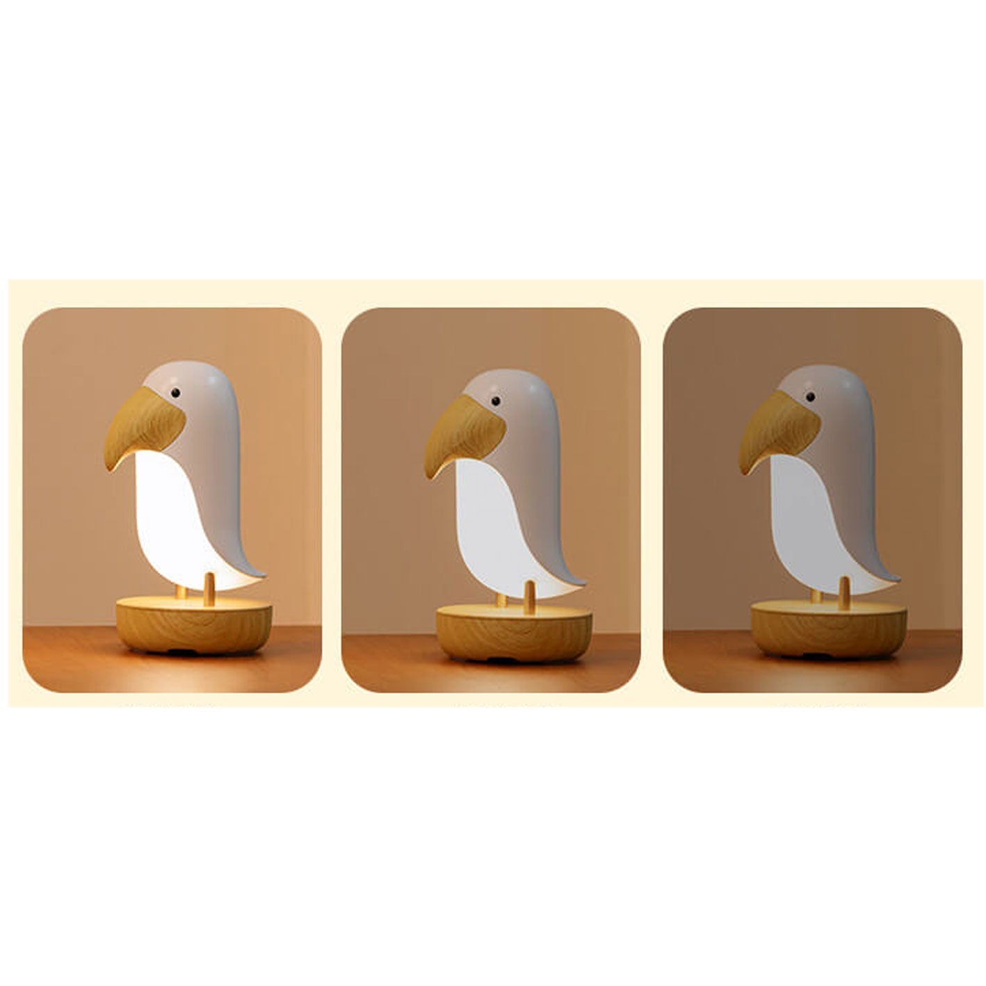 Creative Bird Usb Oplaadbare Bluetooth Nachtlamp Tafellamp