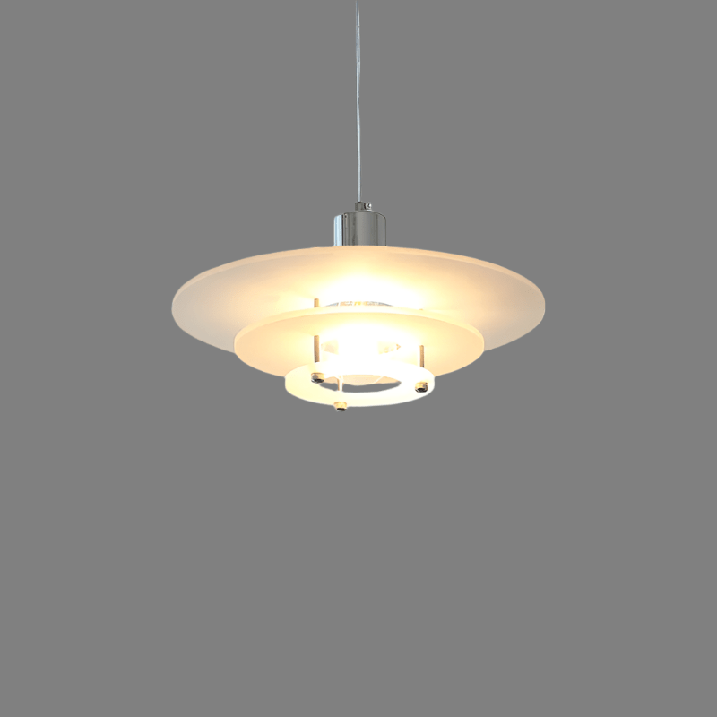 Moderne Ufo-Vormige Kroonluchter Vintage Hanglamp