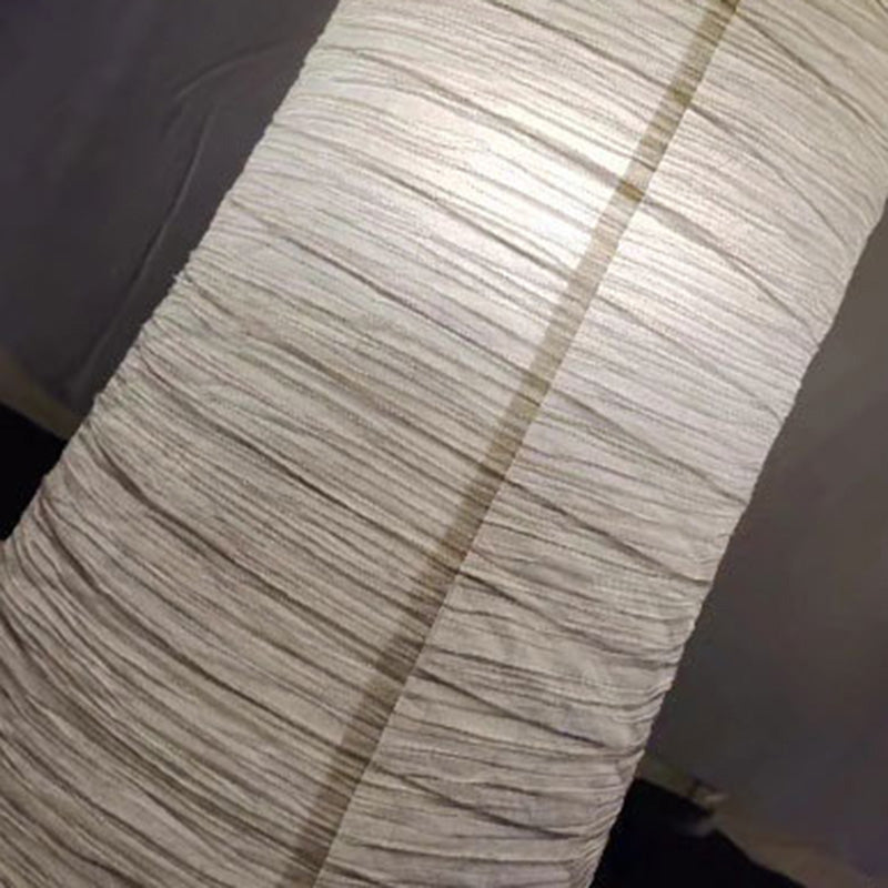 Hedendaagse Nordic Paper Column Cubic 2-Lichts Staande Vloerlamp Voor Slaapkamer