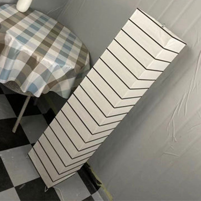 Hedendaagse Nordic Paper Column Cubic 2-Lichts Staande Vloerlamp Voor Slaapkamer