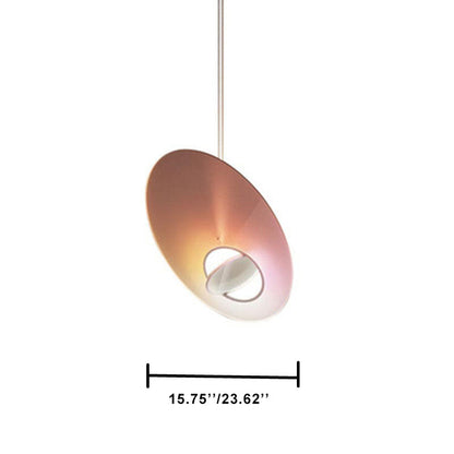 Galaxy Satellite Saturn Acryl 1-Lichts Led Artistieke Hanglamp