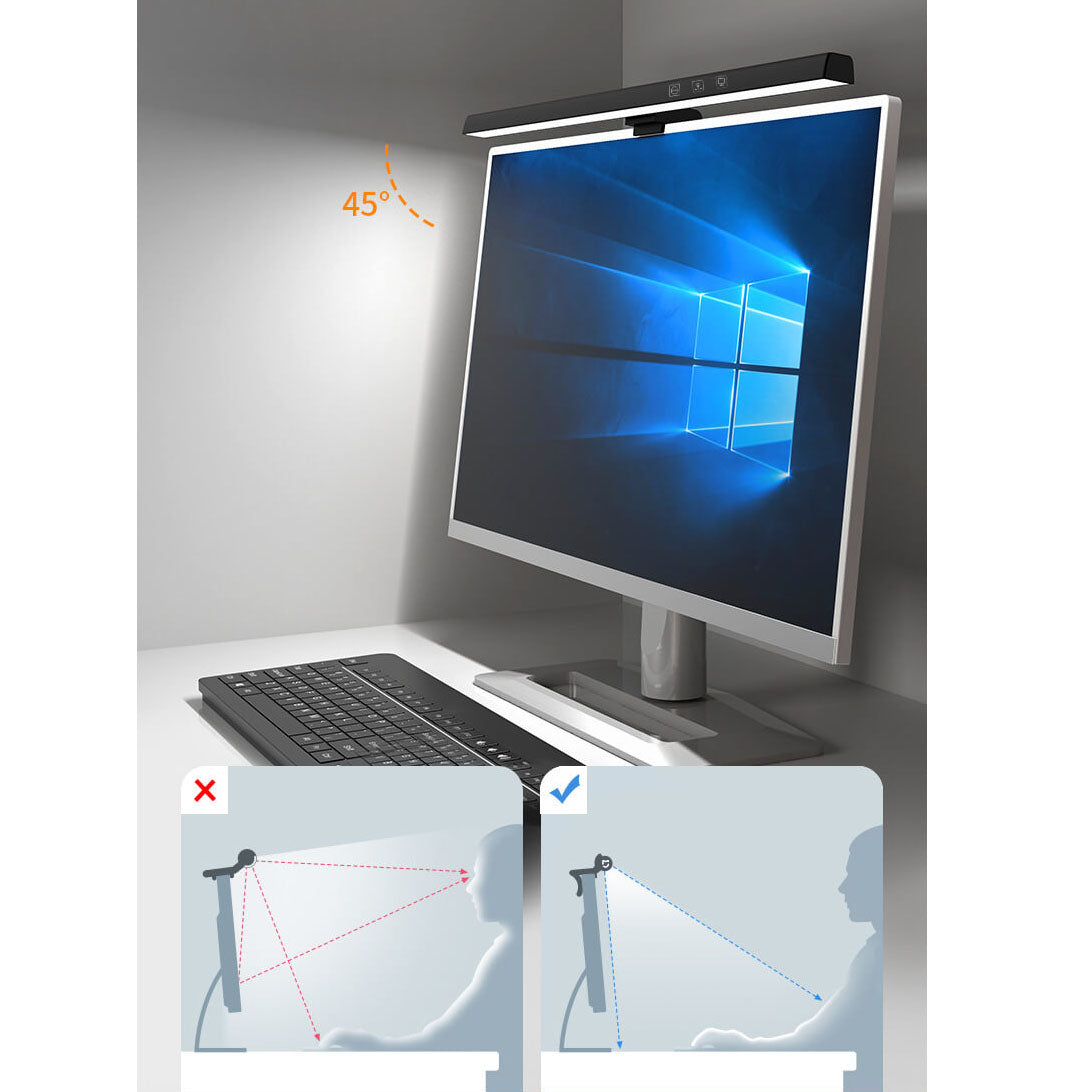 Computer Laptop Monitor Anti Blauw Licht E-Reading LED USB Scherm Lamp