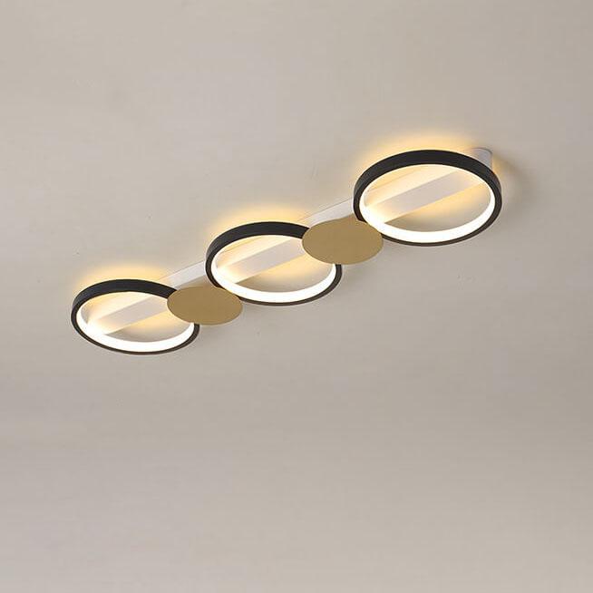 Moderne Cirkel Led 3/4/5 Lichts Led Inbouw Railverlichting