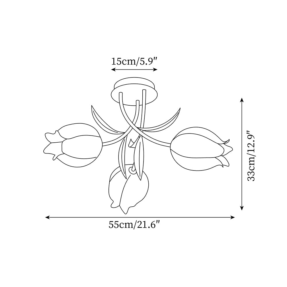 Ricko Plafondlamp