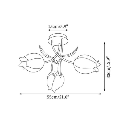 Ricko Plafondlamp