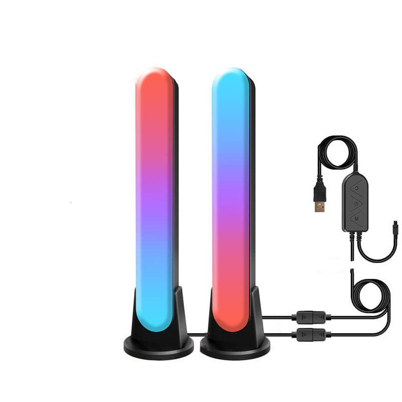 Creatieve Column Illusion Rgb Bluetooth Led Ambient Tafellamp