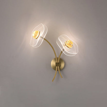 Europese Creatieve Lotusbloemen Acryl Led Wandlamp