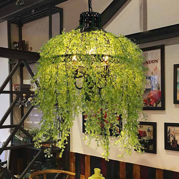 Creatieve Plant Vine Decoratieve 3-Lichts Kroonluchter