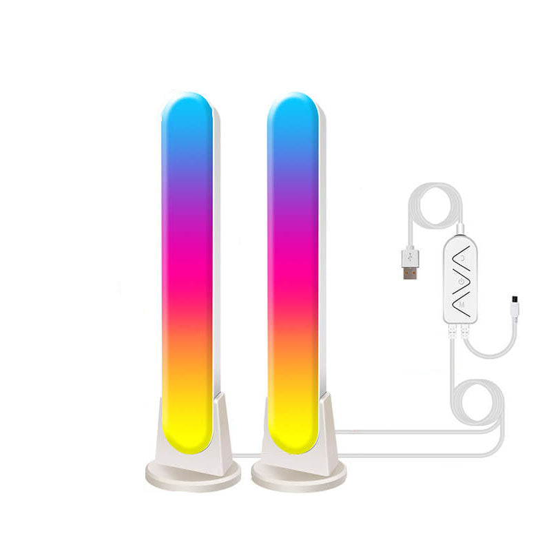 Creatieve Column Illusion Rgb Bluetooth Led Ambient Tafellamp