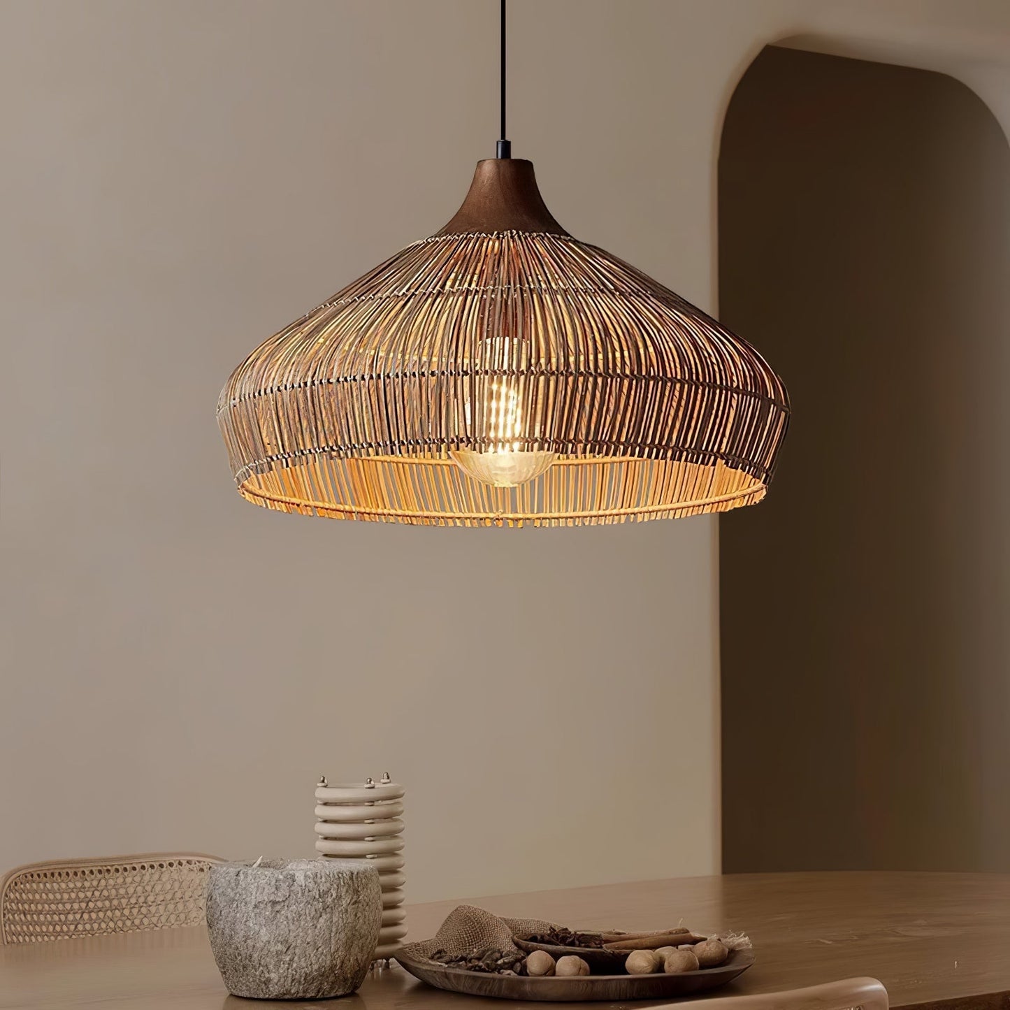 Rieten Rotan Hanglamp