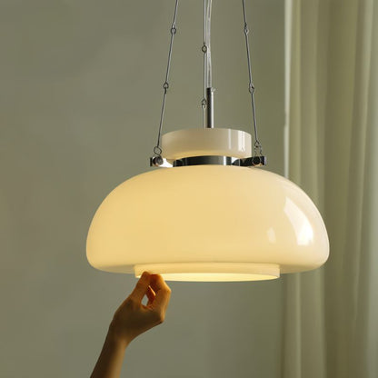 Melkachtige Hanglamp