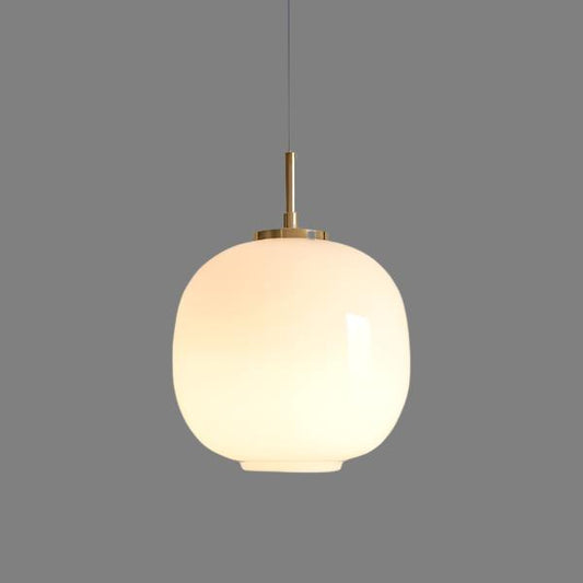 Moderne Scandinavische Opaalglas Radihous Hanglamp