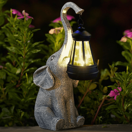 Gentle - Tuinlamp Met Olifant